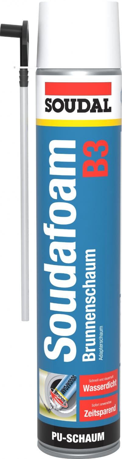 Soudal Soudafoam Brunnenschaum (Adapter) 750ml Champagner