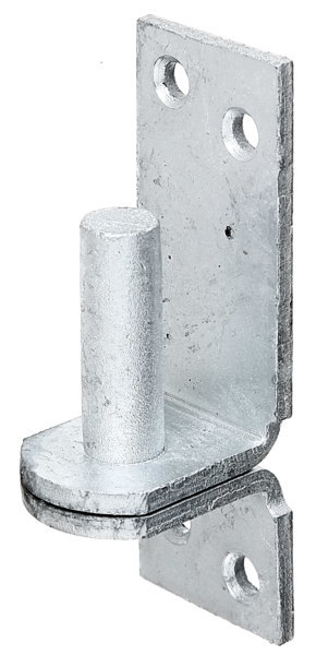 GAH ALBERTS Kloben auf Platte, DI-Haken, 20mm, Stahl