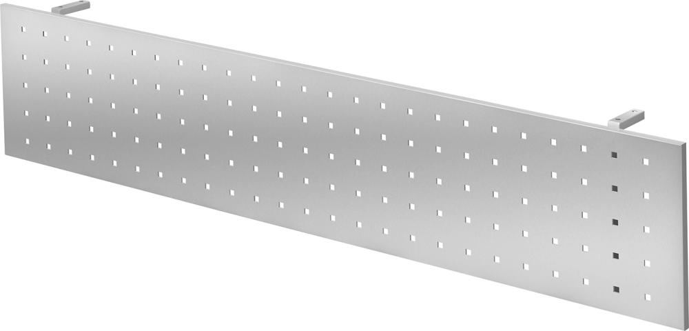 Hammerbacher Sichtblende RSI18 für 180er Tisch Silber