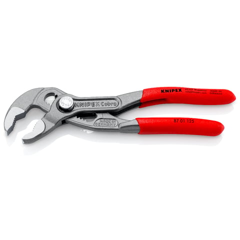 Knipex Cobra® Hightech-Wasserpumpenzange 87 01 125 125mm 1 Zoll 27mm Chrom-Vanadium-Stahl
