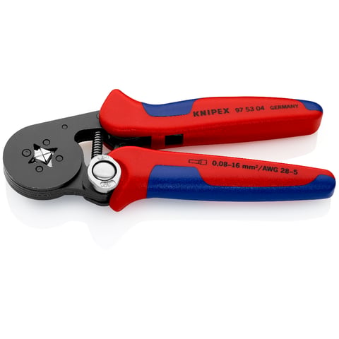 Knipex Crimpzange 97 53 04 Selbsteinstellend mit Seiteneinführung 0.08-16mm²