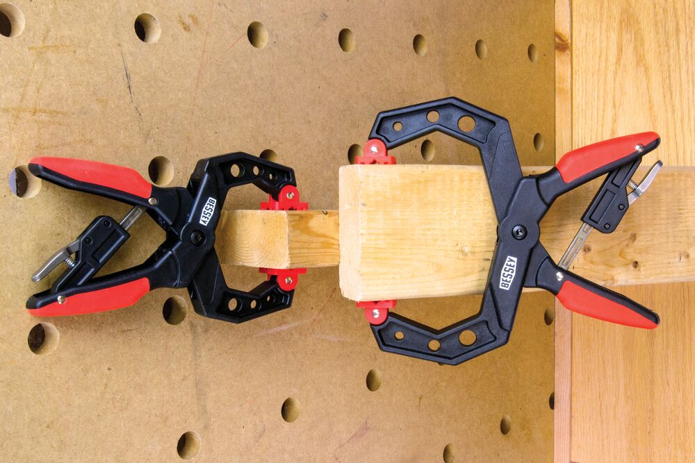 Bessey Ratschenzwinge XCR Spannweite 55mm Ausladung 50mm Einhandbedienung