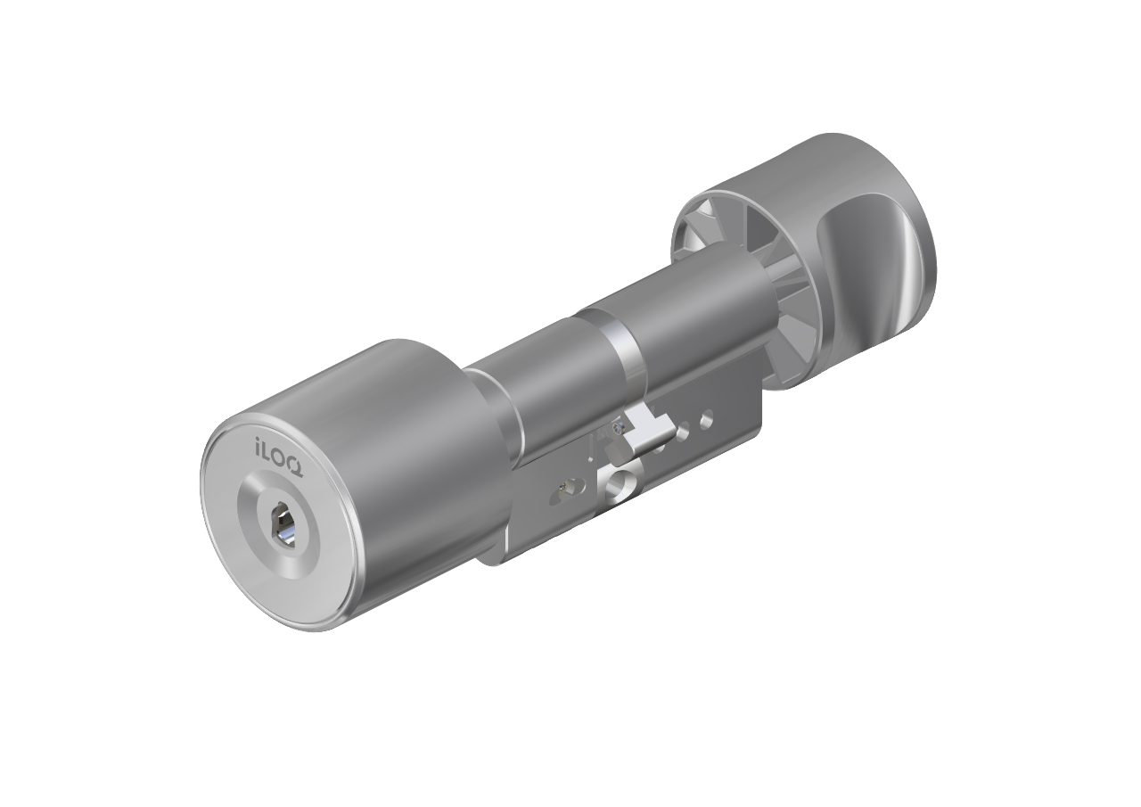 iLOQ S5 Batterieloser elektronischer Profilzyl. Long-Neck
