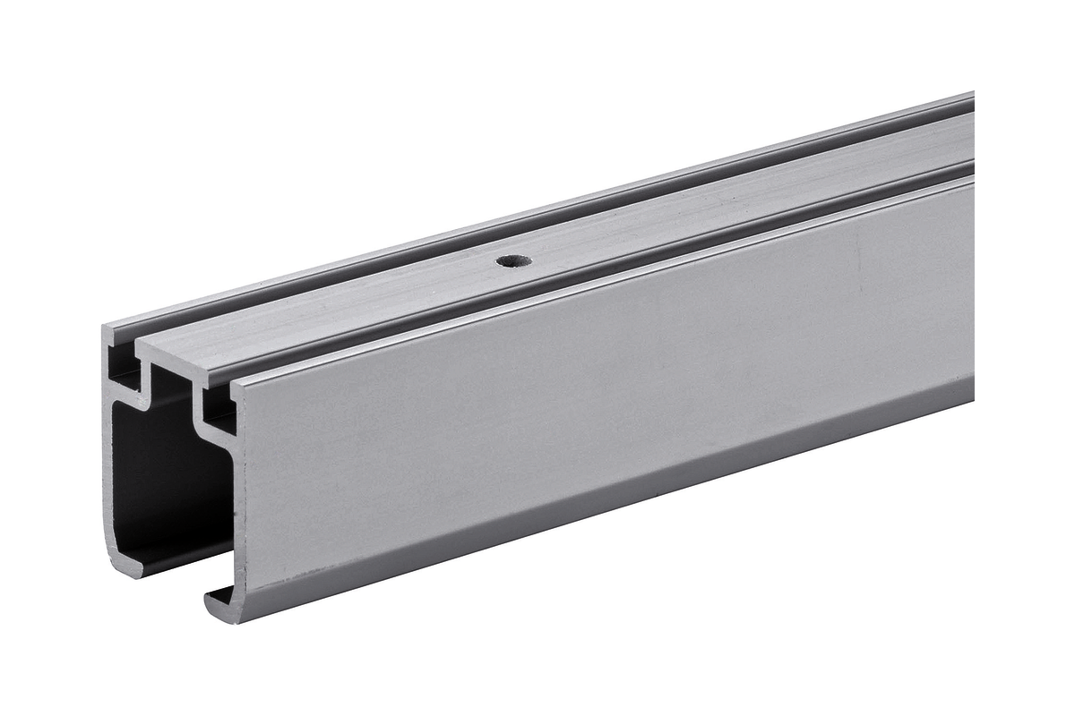 Woelm HELM 150 Laufschiene Aluminium 6000mm silberfarbig eloxiert