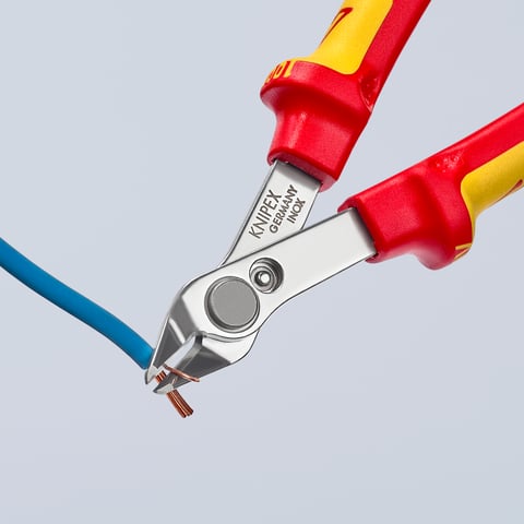 Knipex Electronic Super Knips® VDE 78 06 125 Elektronik-Seitenschneider 125mm