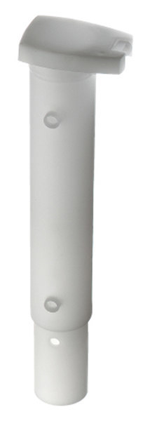 Bodenhülse f. Wäschepfahl Kunstst. weiß Rohr-D.42mm