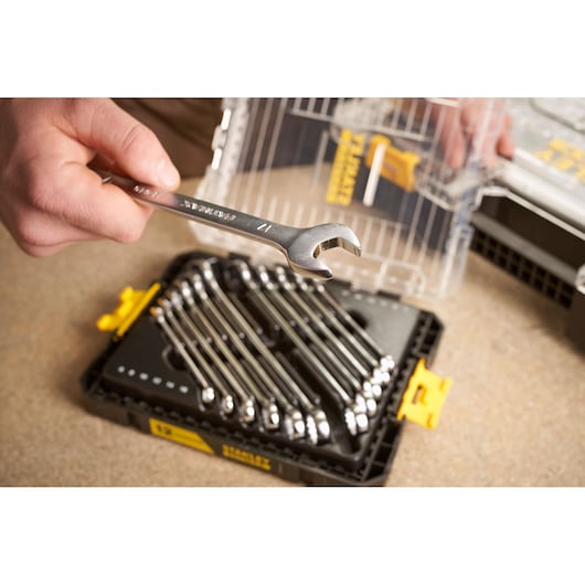 Stanley FMMT98104-0 FatMax PRO-STACK Ringschlüsselsatz 12-teilig