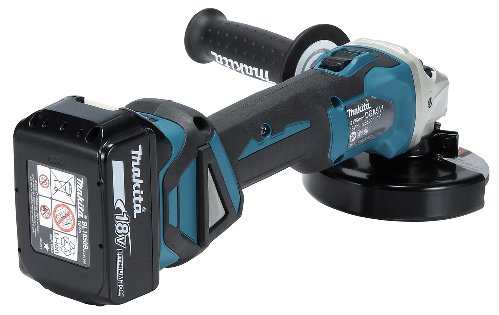Makita Akku-Winkelschleifer DGA511Z 18V 125mm bürstenlos variable Drehzahl