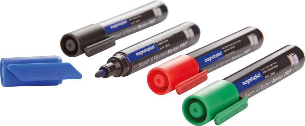 magnetoplan Kombimarker 4 Stück sortiert