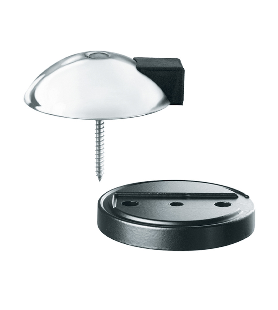 FSB Türstopper 38 3884,Bodenmontage,H 20mm,edelstahl,fein matt