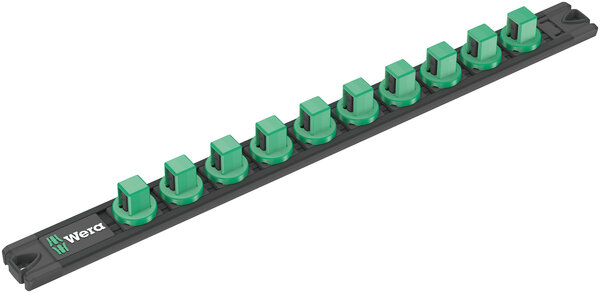 9602 Magnetic socket rail, 1/2&quot;, empty, 30 x 370 mm, Elektronik, Hardware