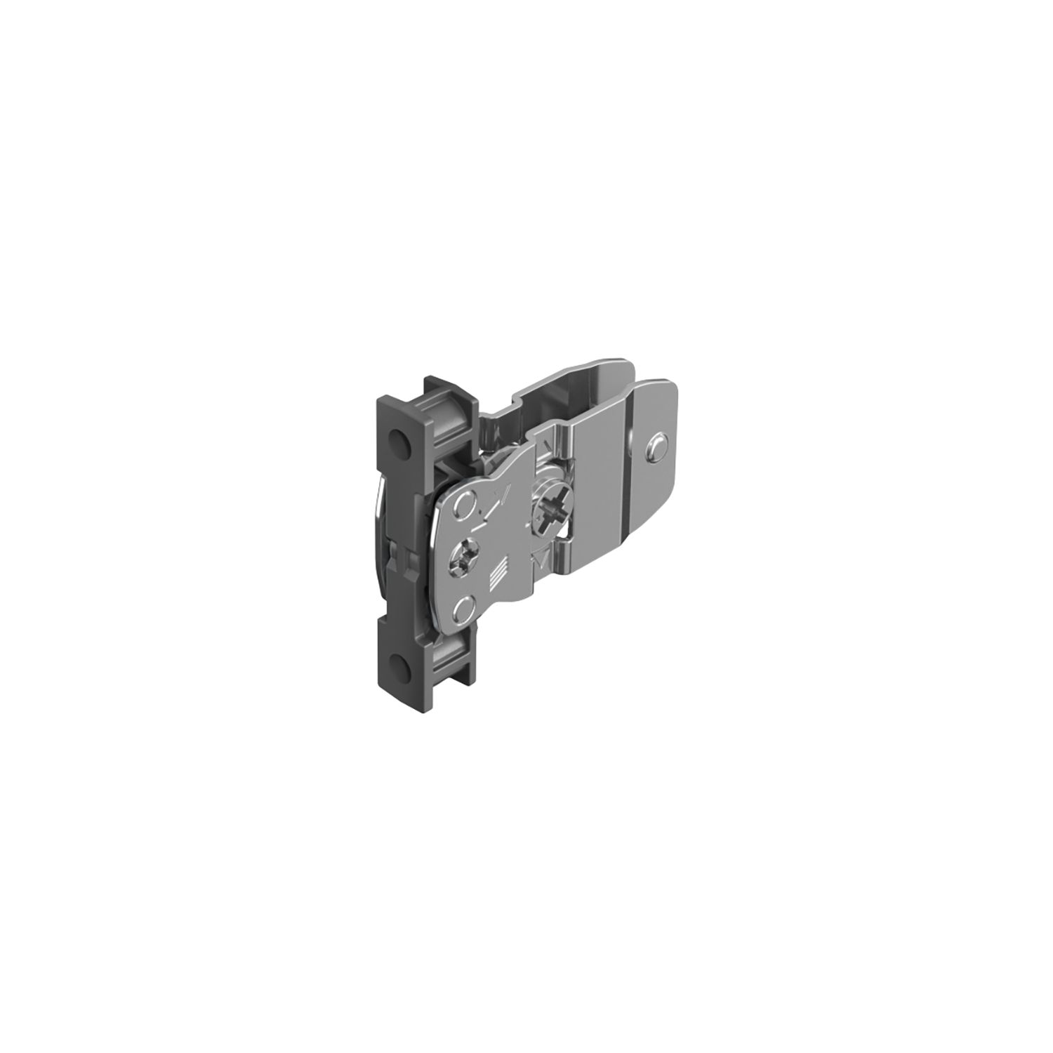 HETTICH AvanTech YOU Frontbefestigung für Zarge, Höhe 101 mm, zum Anschrauben