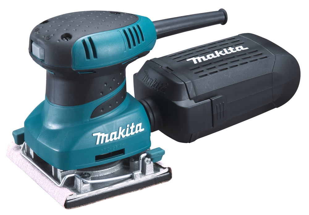 Makita Faust-Schwingschleifer BO4558J 200W 14.000 min⁻¹ 112x102mm Schleifplatte MAKPAC