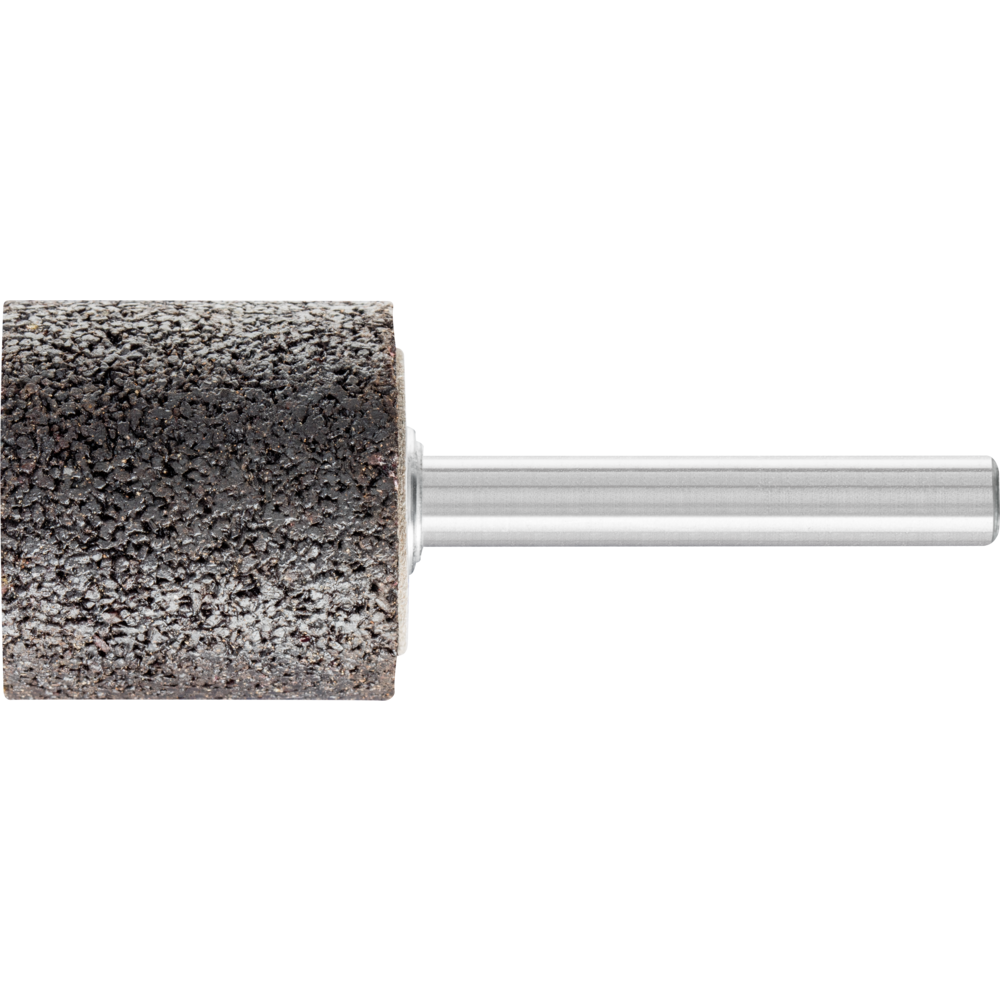 Pferd INOX Schleifstift Zylinder Ø 25x25 mm Schaft-Ø 6 mm A30 für Edelstahl