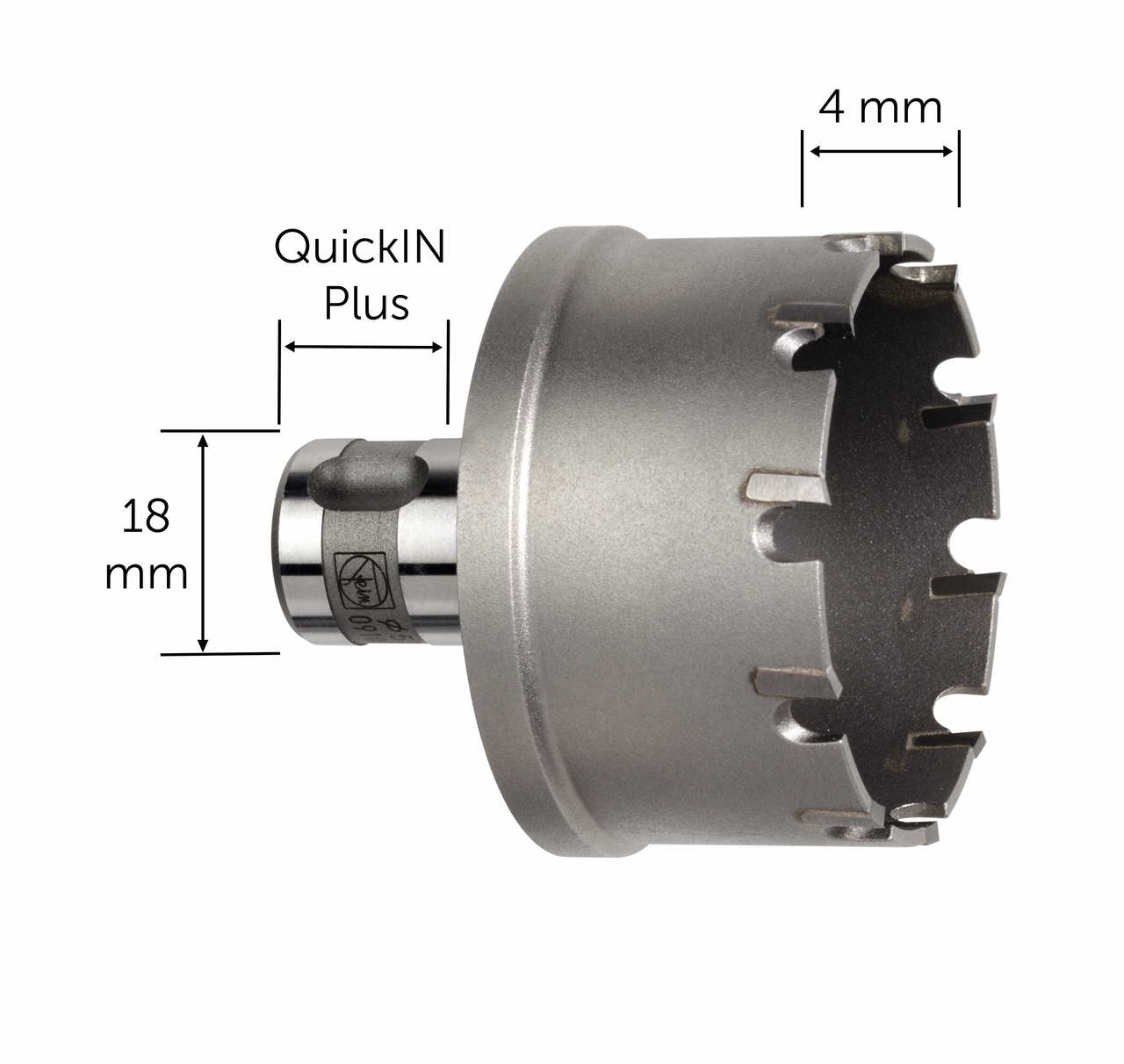 Fein HM-Lochsäge für Rohre mit QuickIN PLUS-Aufnahme 34mm