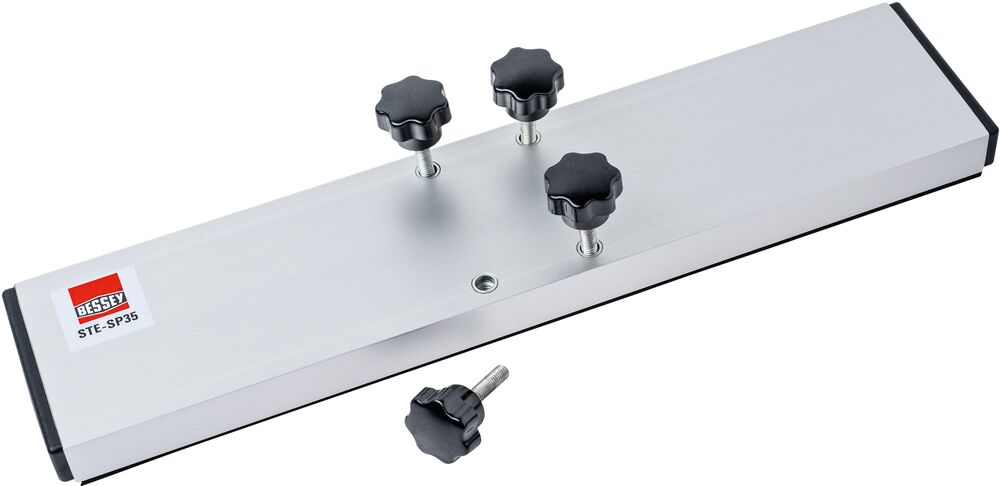 Bessey Abstützplatte STE-SP35 Aluminium mit Zellkautschuk