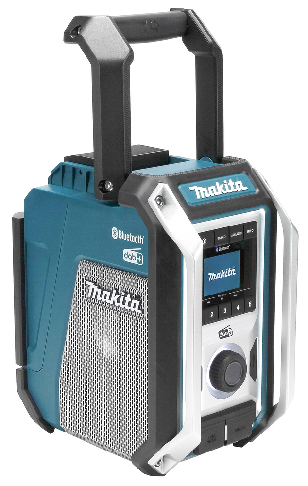 Makita Akku-Baustellenradio DMR115 12V-18V DAB+ Bluetooth USB