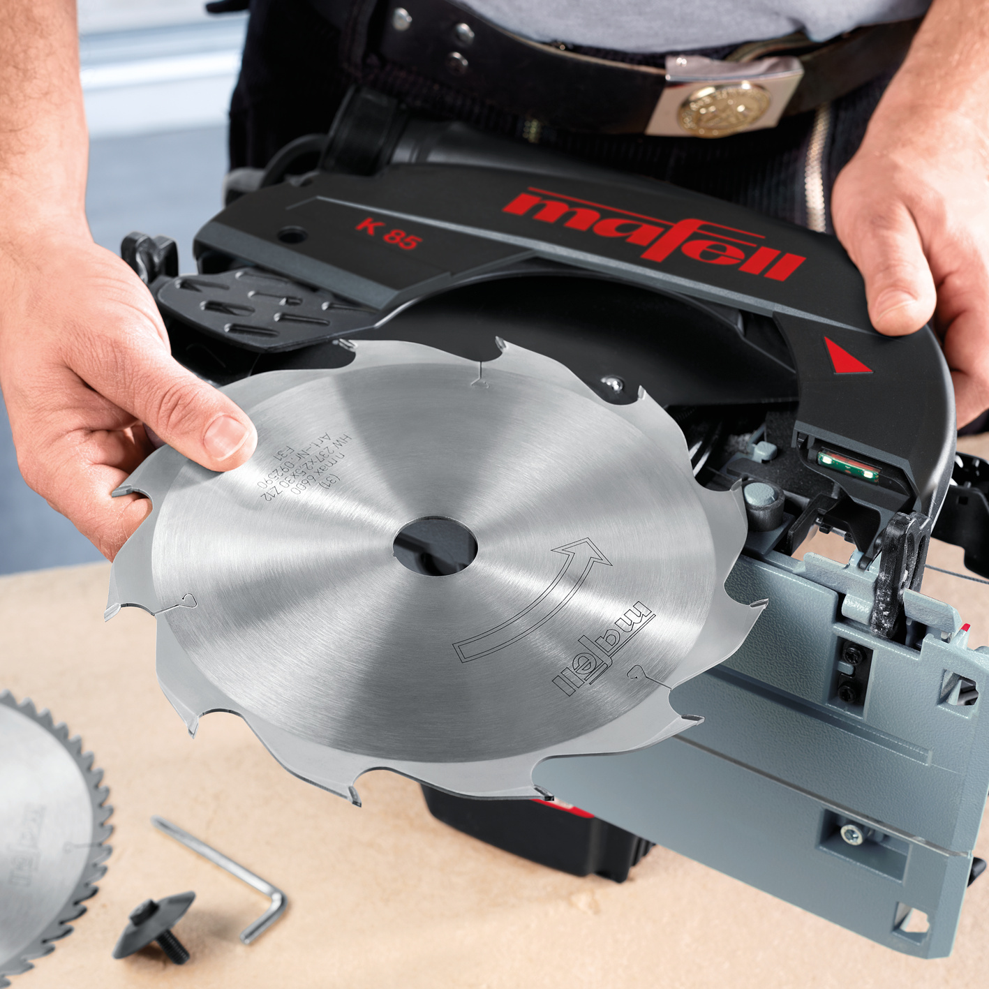 Mafell H+P Mafell Handkreissäge K85 im L-MAX