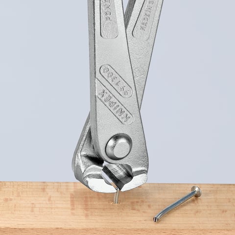 Knipex Kraft-Monierzange hochübersetzt glanzverzinkt 300 mm Nr. 99 14 300