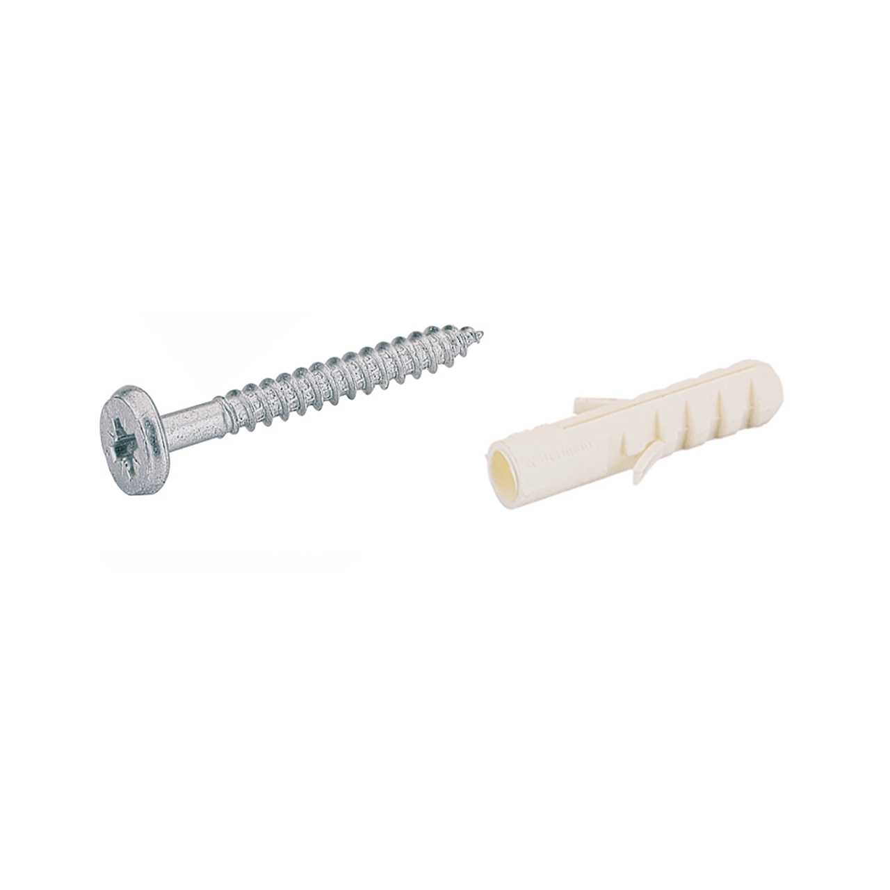 HETTICH Spezialschraube ø 5,5 x 50 mm und Mauerwerksdübel ø 8 x 40 mm