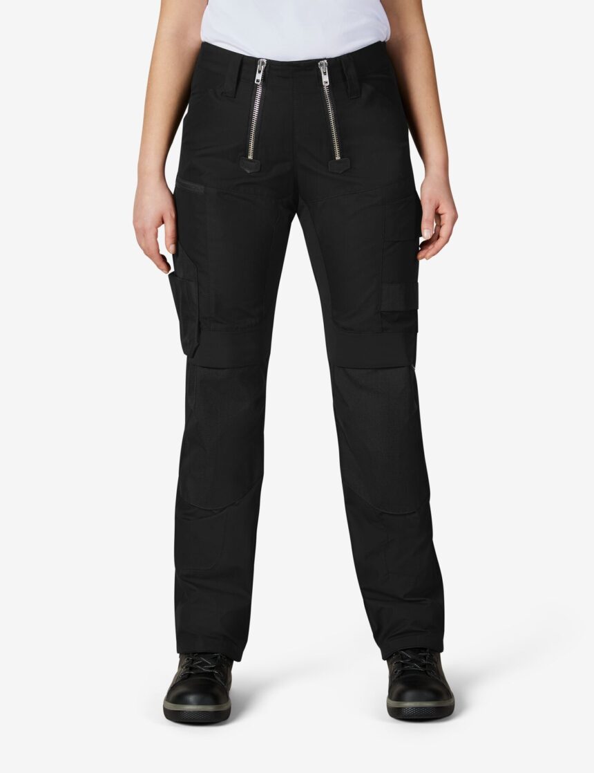 FHB OLLI Zunfthose leicht und elastisch, schwarz, Gr. 90