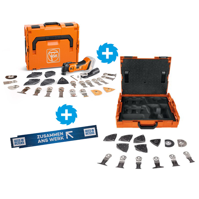 Fein Akku MultiMaster + Fein Starlock L-Boxx 102