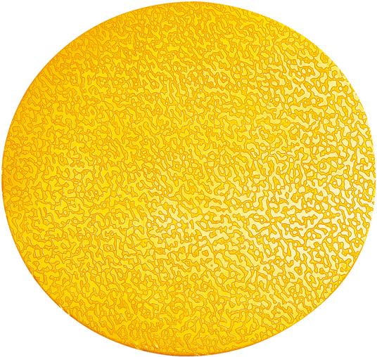 DURABLE Stellplatzmarkierung Form  Punkt  gelb selbstklebend