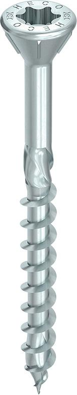 HECO-TOPIX-plus TCS 5,0x100, Senkkopf 60°, HD-30, TG, A3K, 100 St.