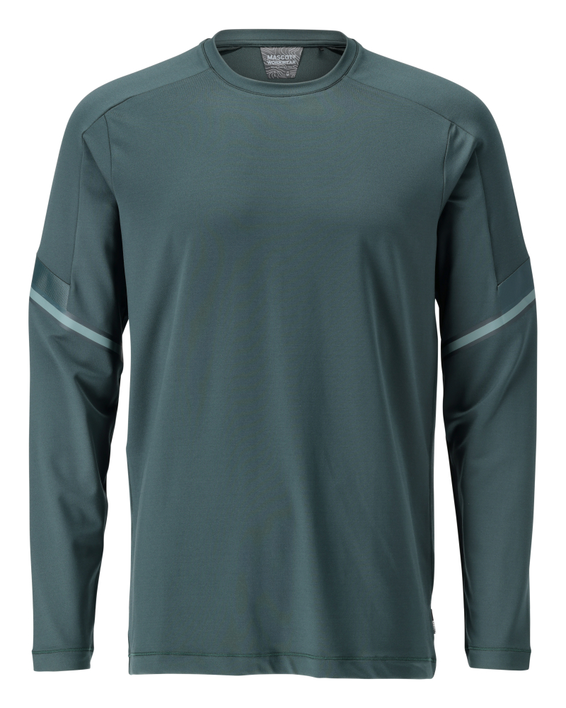 Mascot T-Shirt, Langarm, moderne Passform T-shirt Größe L, waldgrün