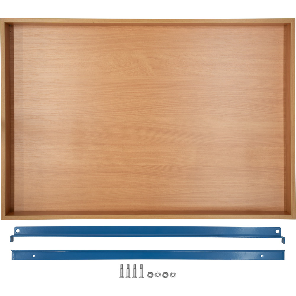 Fetra Einlegekasten für Etagenwagen 1000 x 600 mm 120 kg Buchendekor
