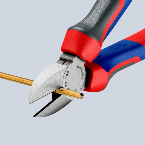Knipex Seitenschneider 70 02 180 180mm Comfort-Griffe atramentiert