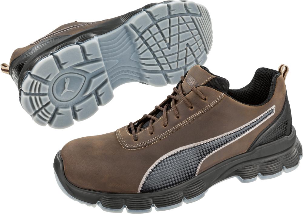 Puma Sicherheitshalbschuh Condor Brown Low 640542, S3 SRC ESD