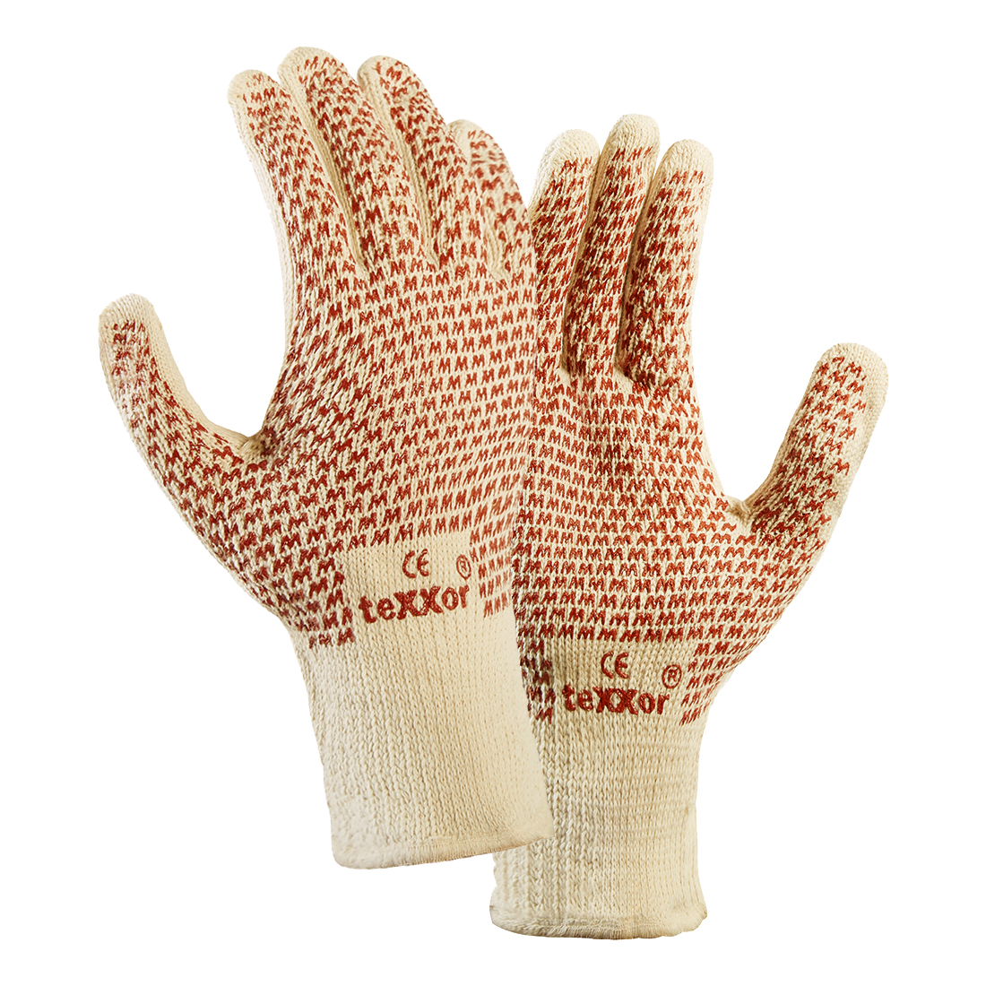 teXXor® Strickhandschuhe BAUMWOLLE 10