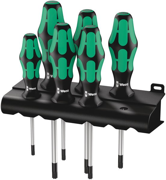 Wera 367/6 TORX® Schraubendrehersatz Kraftform Plus TORX® + Rack