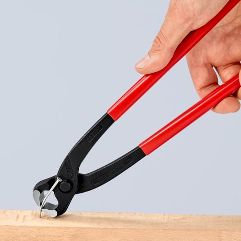 Knipex Monierzange (Rabitz- oder Flechterzange) 99 01 280 mit Kunststoff überzogen schwarz atramentiert 280 mm