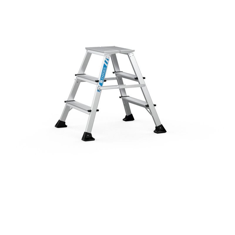 ZARGES XLstep P - Podest schmal 2 x 3 Stufen 40102