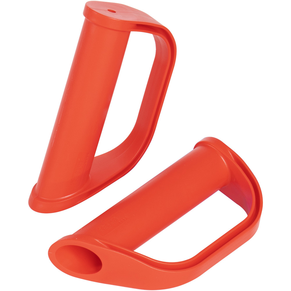 Fetra Handgriff mit Sicherheitsbügel für Rohr-Ø 33,5 mm rot