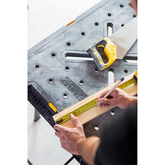 Stanley Klappbare Werkbank FATMAX FMST1-75672 455kg Tragkraft 85x60cm Arbeitsfläche
