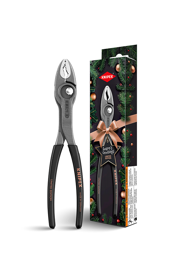 Artikelhauptbild KNIPEX TwinGrip 200 mm - Limitierte XMAS Black-Edition