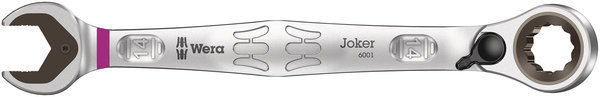 6001 Joker Switch Ratcheting combination wrench, with switch lever, 14 x 187 mm