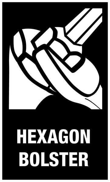Hex-Bolster, Werbung, Plakat, Schablone