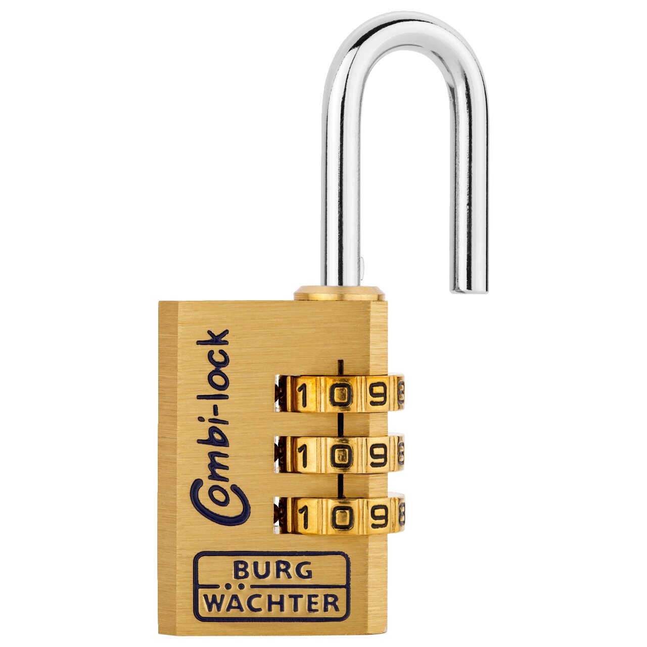 Burg Wächter Combi Lock 80 30 M Zahlenschloss Messing