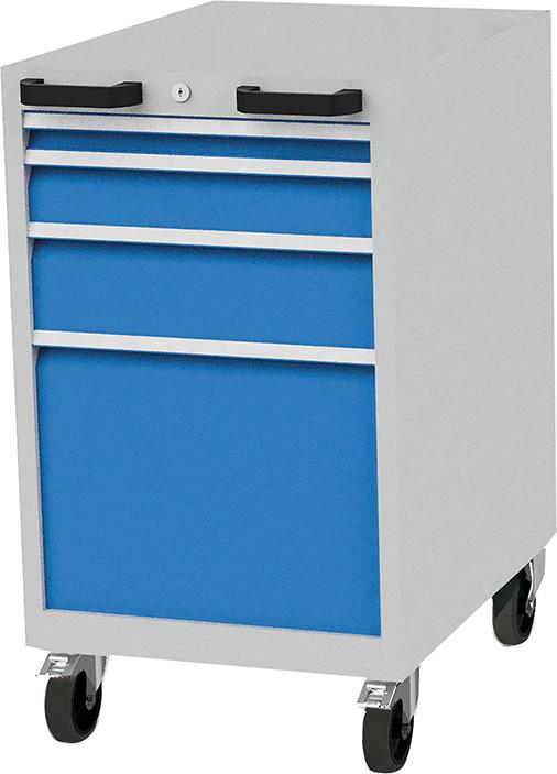 Bedrunka + Hirth CNC-Schubladenschrank T736 mobil, 4 Sbl.