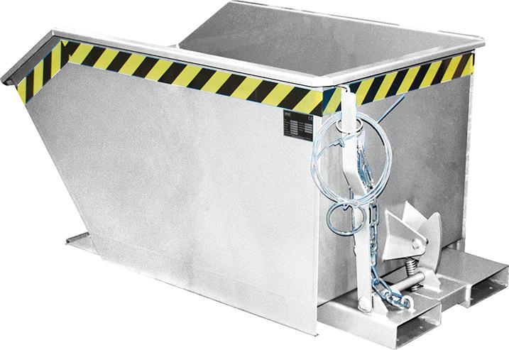 Bauer Südlohn Kippbehälter GU 500 l B780xT1440xH680 mm vzk Tragkraft 1000kg