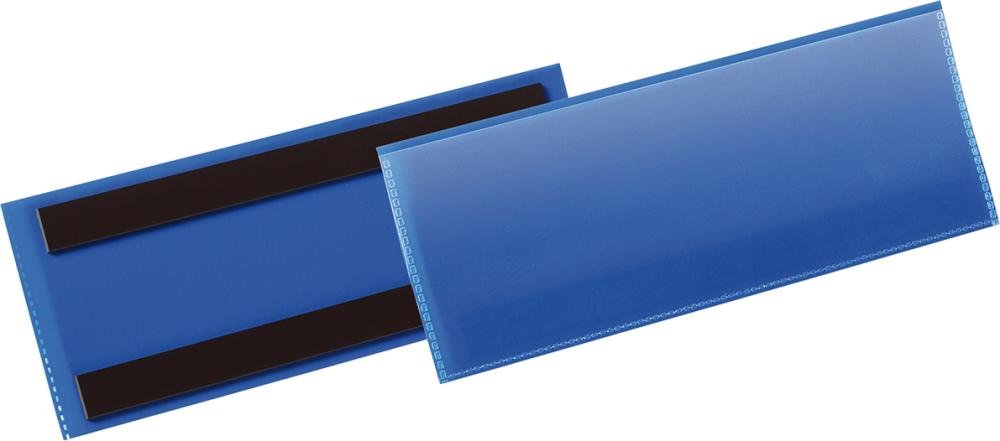DURABLE Etikettentasche magnetisch 1/2 A5 quer blau, magnetisch