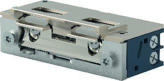 Elektro-Türöffner,mit Fallengleitdeckel 5U1X21 AC/DC, B 17,4, H 65,5, T 31,4