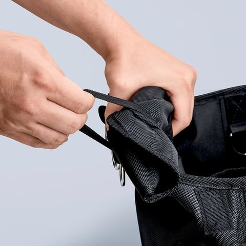 Knipex Werkzeugtasche für Höhenarbeiten leer klein 300 mm 00 50 50 T LE