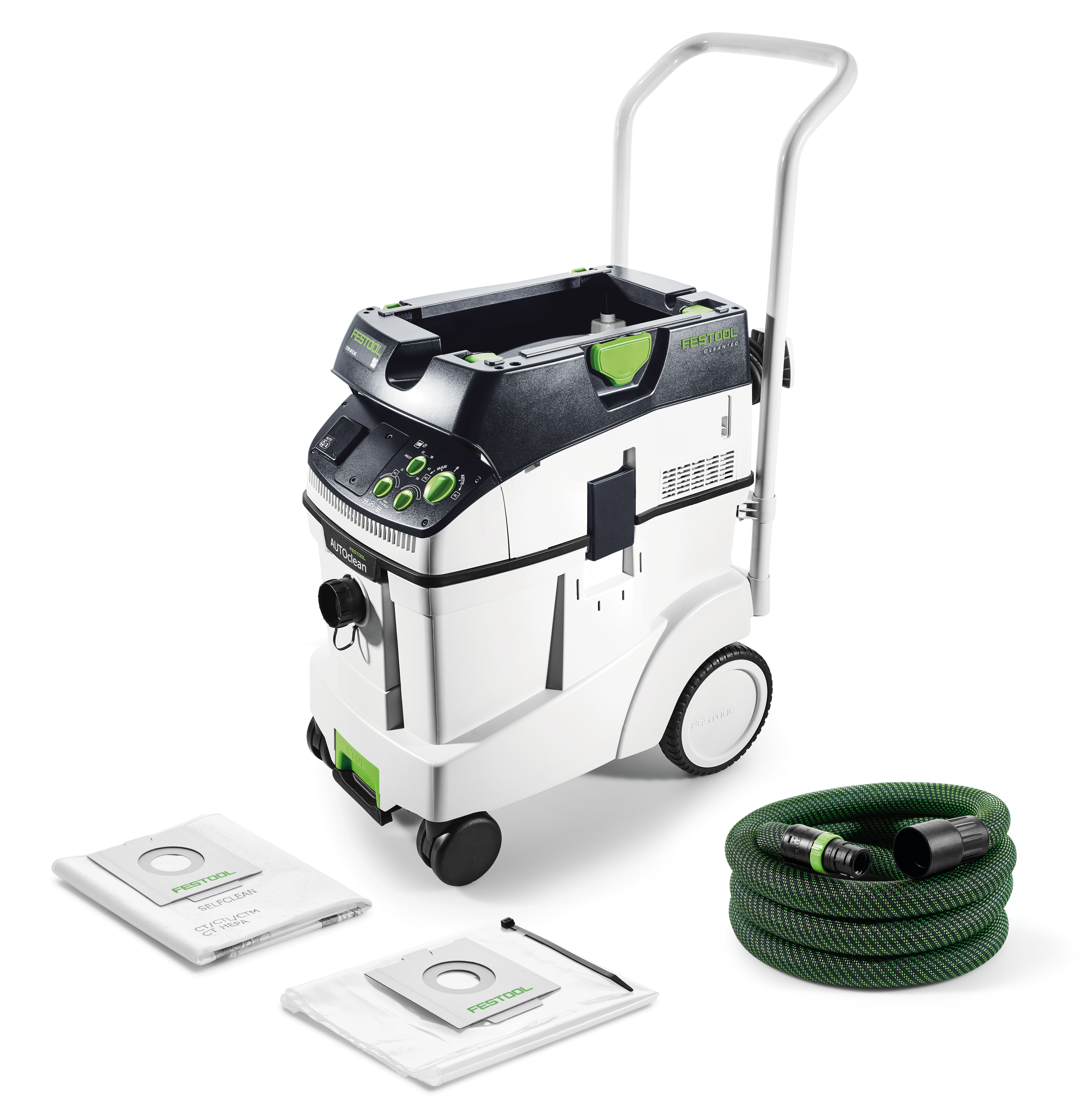 Absaugmobil CLEANTEC CTM 48 E AC, Gras, Rasen, Rasenmäher, Pflanze, Werkzeug