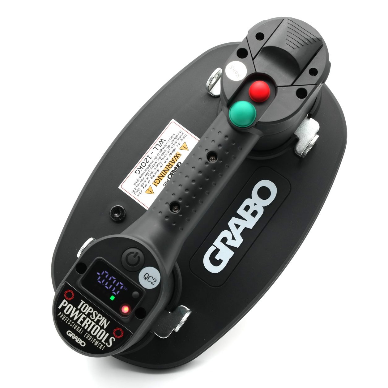 Grabo PRO Akku-Saugheber Digital + Ladegerät in Tasche