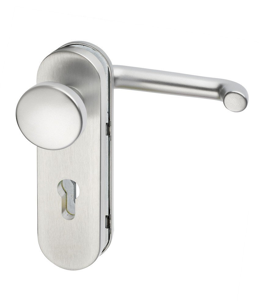 edi FORMAT FH-Wechsel-Sicherheits-Garnitur ES 1 Aluminium silberfarbig